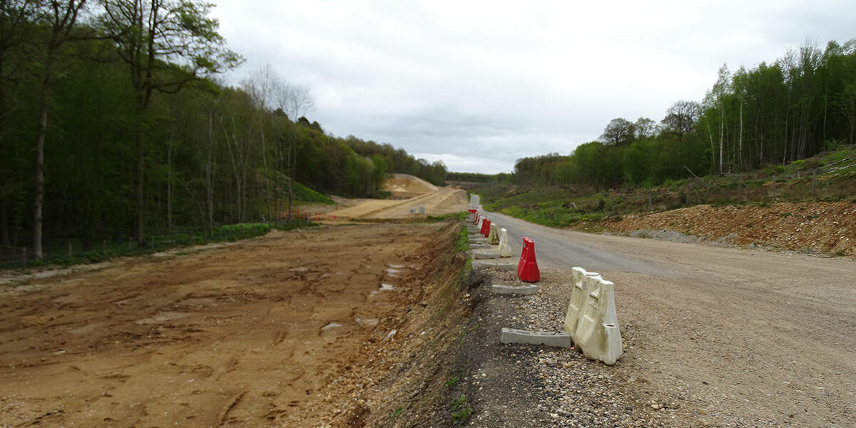 chemin-Potier-apres-extraction-dechets La construction d’un nouveau chemin Potier